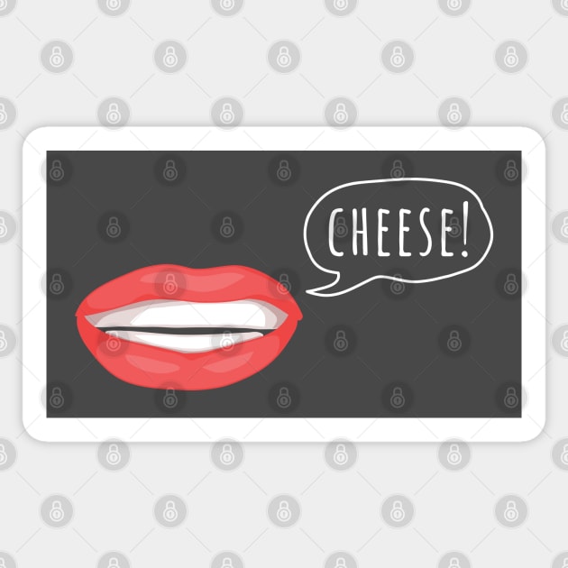 Say Cheese Sticker by azziella